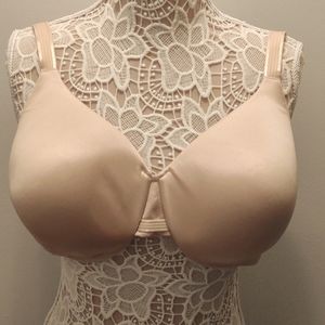 Bali all over smooth underwire bra 42D in Tan